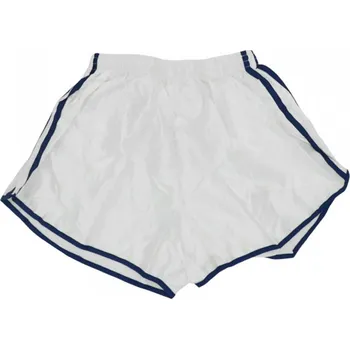 ARMÁDNÍ ORIGINÁL FRANCIE Trenýrky sportovní krátké šortky bílé s modrým pruhem Francie originál Velikost: 92