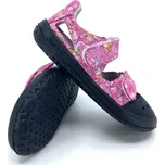 Jonap Fella růžová motýlci 25, Vnitřní délka boty: 16,4 cm, Vnitřní šířka boty: 6,6 cm