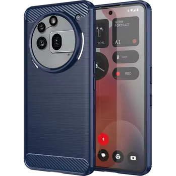Pouzdro na mobilní telefon Techsuit Pouzdro Carbon Shield pro Nothing Phone (3a) pro Nothing Phone (3a) Pro modrá