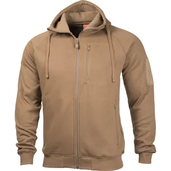 Pánská mikina Pentagon® Tactical Mikina s kapucí PENTAGON® Leonidas 2.0, Barva: Coyote, Velikost: M