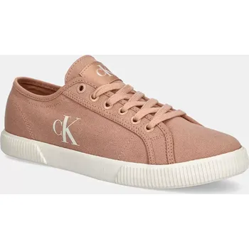 Pánská obuv Tenisky Calvin Klein Jeans ESS VULC LOW CV MG WN růžová barva, YW0YW01762 24X, EUR 41