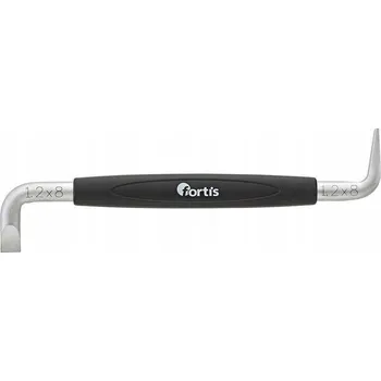 Šroubovák Fortis Úhlový oboustranný šroubovák plochý 8mm