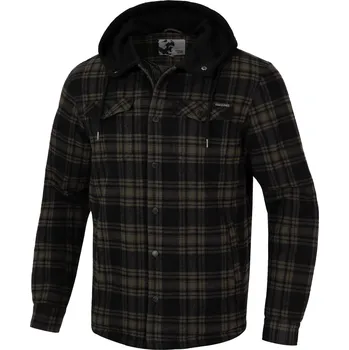 Pánská košile PitBull West Coast PIONEER olivovočerná S