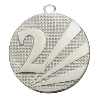 Medaile univerzální s číslem průměr 50 mm - Stříbrná