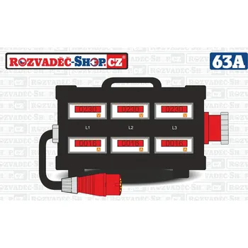 ROZVADĚČ-SHOP AV - 818 -63V