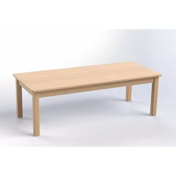 Jídelní stůl Stůl 140 x 60 cm, volitelná barva dekoru desky, výška 46 cm