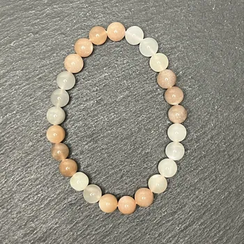 Náramek Náramek Měsíční kámen MIX | 8 mm kulička