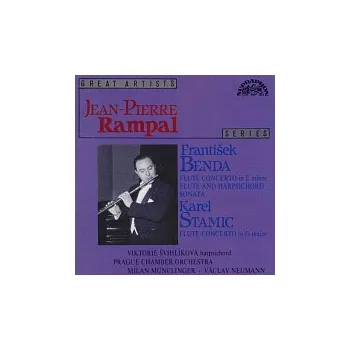 Česká hudba Jean Pierre Rampal, Pražský komorní orchestr – Benda František, Stamitz Carl: Koncerty pro flétnu a orchestr