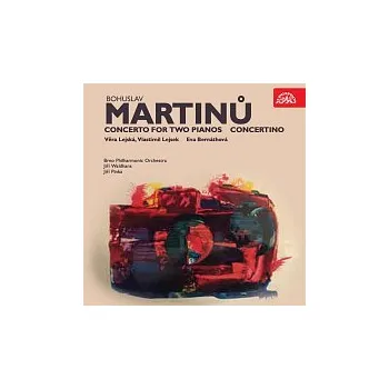 Česká hudba Různí interpreti – Martinů: Koncert pro dva klavíry a orchestr, Concertino