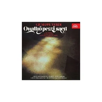 Česká hudba Česká filharmonie, Gaetano Delogu, Pražský filharmonický sbor, Josef Veselka – Čtyři duchovní skladby