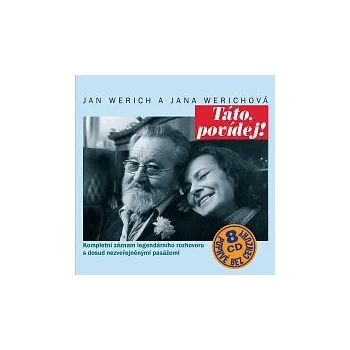 Česká hudba Jan Werich, Jana Werichová – Táto, povídej! Komplet 8CD