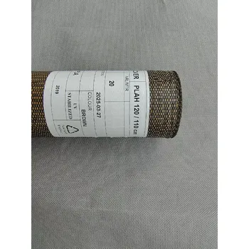 Mulčovací textilie Tkaná hnědá - 120g 2m x 10m váha role 2,5kg ECO (Tkaná agrotextilie, hnědá - 120g/m2 role 2,5kg. Cena za bm v šíři 2m 57Kč bez DPH)