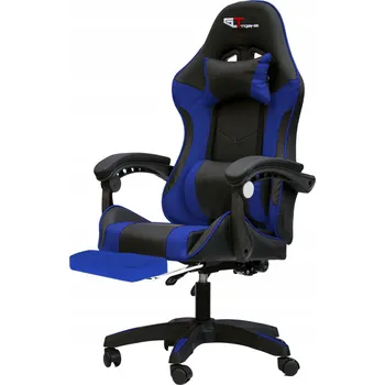 Herní židle Herní křeslo GAME EXTREME GTXFR-006 umělá kůže černo-modré