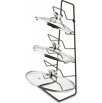 Věšák STOJAN NA VÍKA věšák ORGANIZER stojan Tadar 45x18,5x11,5 cm ČERNÝ