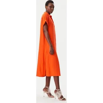 Dámské šaty LOLA CASADEMUNT Košilové šaty LS2515015 Oranžová Regular Fit XS