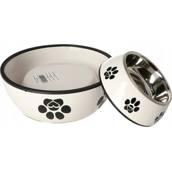 Miska pro psa Jedna kovová miska Dingo vícebarevná 0,9 l