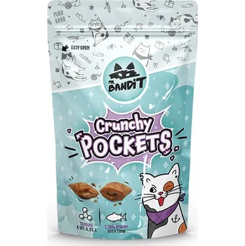 Pamlsek pro kočku Mr.Bandit Crunchy Pockets tuňák 40 g