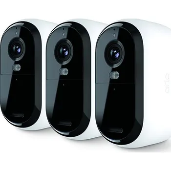 Zabezpečení domácnosti Arlo Essential Gen.2 2K Outdoor Security Camera, 3 ks, bílá