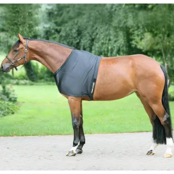 Deka pro koně BACK ON TRACK Vesta pod deku Back on Track, černá 135 cm