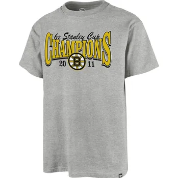 47 Brand Pánské tričko Boston Bruins NHL Backer '47 ECHO Tee Velikost: XL