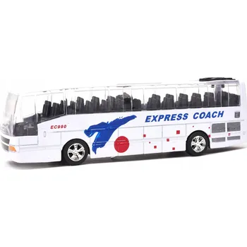 autíčko Super autobus autokar 1:70 TOUR bílý 16cm zvuk