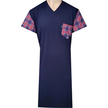 Pánská noční košile Pánská Noční Košile FOLTÝN NK416 Velikost: 4XL, Materiál: Krátký rukáv