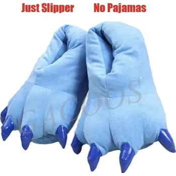 Flanelová pyžama s kapucou Varianta: Tlapky, Věk: 12T