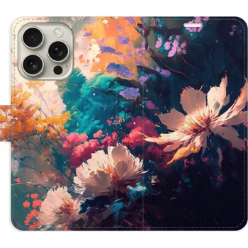 Pouzdro na mobilní telefon Flipové pouzdro iSaprio - Spring Flowers - iPhone 16 Pro