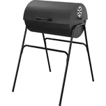 GRILLMEISTER Sudový gril na dřevěné uhlí Kansas