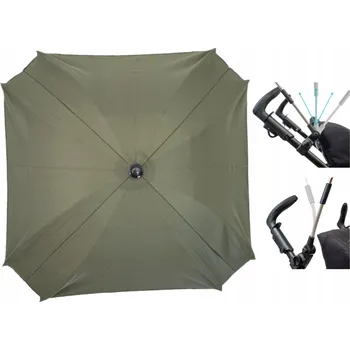 Deštník Slunečník na kočárek Skyline 70 cm zelený