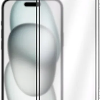 Telefonní příslušenství AlzaGuard 2.5D FullCover Glass pro iPhone 15 Plus