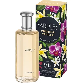 Dámský parfém Yardley Orchidej & Vanilka Dámská toaletní voda se smyslnou vůní ovoce a květin 125 ml