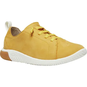 Chlapecké polobotky Dětské barefoot boty Keen KNX Lace Children/Youth daffodil/star white 36EU