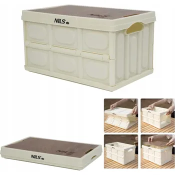 Příslušenství pro čtečku elektronické knihy Skládací kempingový box s funkcí stolu 15L bílý Nils Camp