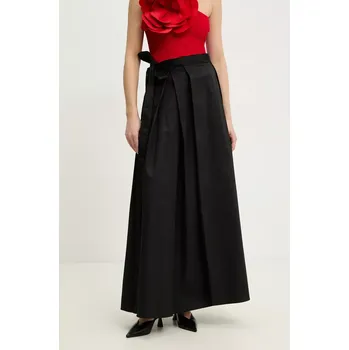 Dámská sukně Bavlněná sukně Answear.LAB černá barva, maxi, áčková PK2871.ios 99X, vel. M