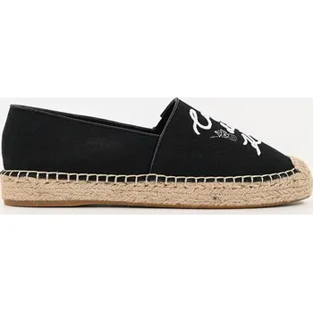Dámské polobotky Espadrilky Karl Lagerfeld KAMINI DUO černá barva, KL81125 KL81125.900 99X, EUR 39