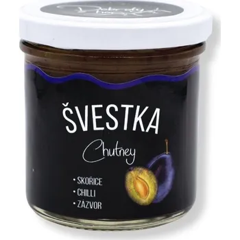 Koření Dobroty z hor Švestkové chutney - zázvor, skořice, chilli Hmotnost balení: 155 g