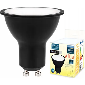 Žárovka LED žárovka GU10 5W neutrální bílá 4000K 230V VÝKONNÁ NEBLIKÁ PREMIUM