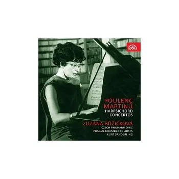 Česká hudba Zuzana Růžičková – Poulenc, Martinů: Koncerty pro cembalo a orchestr