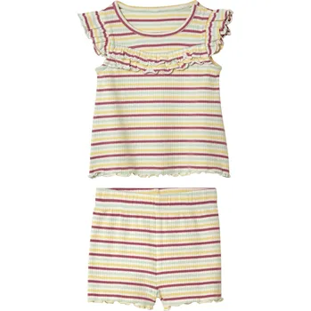 lupilu® Dívčí letní souprava s BIO bavlnou, 2dílná (bílá, 50/56)