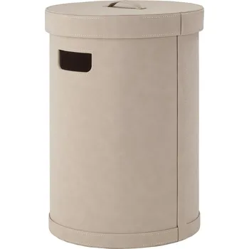 Béžový koš na prádlo z umělé kůže Sahla M – Blomus ID_1741820