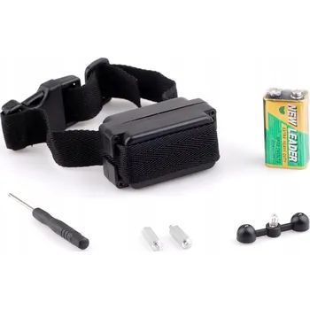 Obojek pro psa Materiálový elektrický obojek pro psy Zakręcony Koszyk, velikost XL