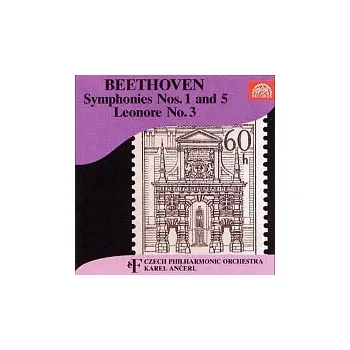 Česká hudba Česká filharmonie, Karel Ančerl – Symfonie č. 1 a č. 5, Leonora