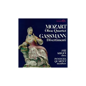 Česká hudba Jiří Krejčí, Panochovo kvarteto – Gassmann, Mozart: Divertimenta a Kvartet F dur pro hoboj