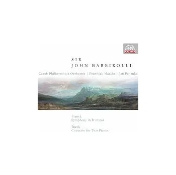 Hudba Czech Philharmonic Orchestra, John Barbirolli – Franck, Dusík: Symfonie d moll, Koncert pro 2 klavíry