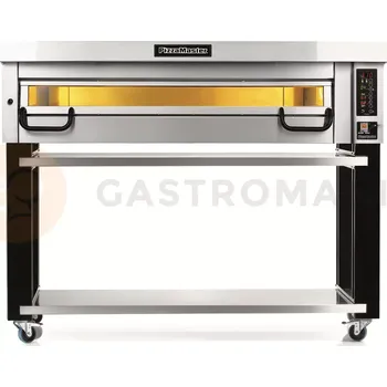 Pec na pizzu Jednokomorová pec na pizzu , 8x pizza 35 cm, komora o rozměrech 1420x710x210 mm, manuální panel | PIZZA MASTER, PM 741E
