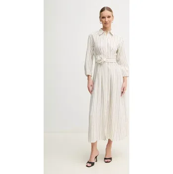 Dámské šaty Šaty Marella DENIS béžová barva, maxi, 2513221111200 01X, vel. 36