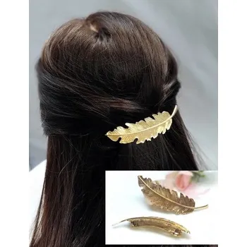 Ozdoba do vlasů Francouzská spona do vlasů Arden zlatá SF088a