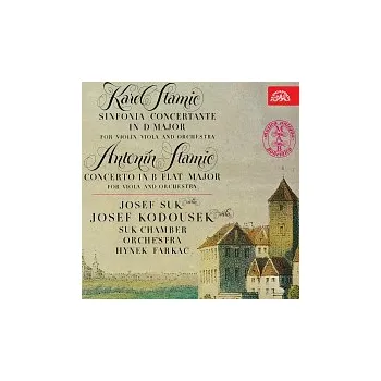 Česká hudba Různí interpreti – Stamic,K.: Koncertantní symfonie D dur, Stamitz,A.: Koncert pro violu a orchestr B dur