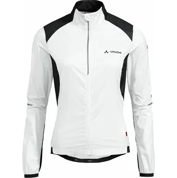 Cyklistická bunda Bunda Vaude Bunda Vaude Air Pro Jacket 41825 dámská white/black 38/S 38/S